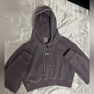 Kith cropped hoodie